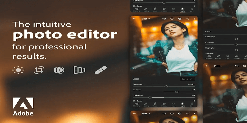 Adobe Lightroom Mod APK (Premium Unlocked, Lite, Optimized Size)