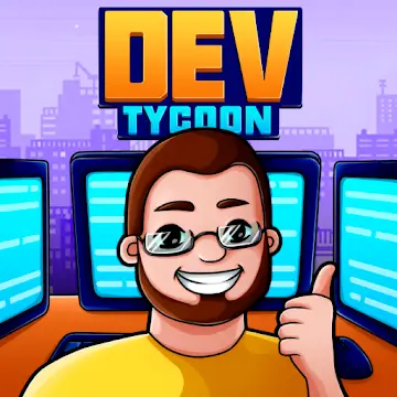 Dev Tycoon Inc Mod APK (Unlimited XP, Skill, Score, All Unlocked)