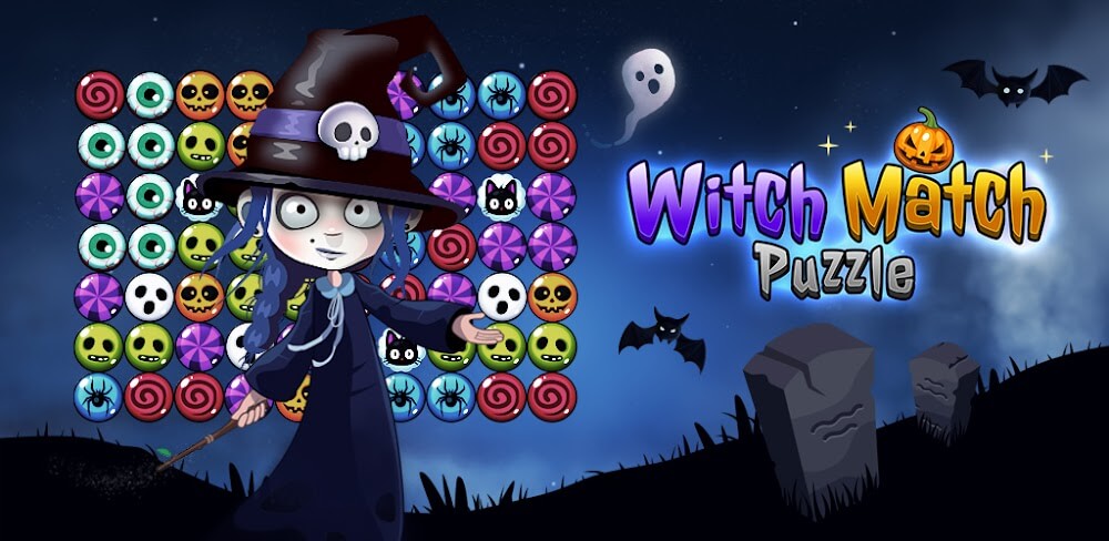 Witch Match Puzzle Mod APK (Unlimited Boosters/Money)