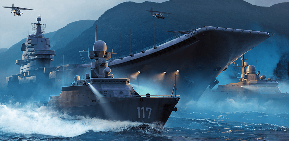 Modern Warships Mod APK (Damage, Defense, Ammo)