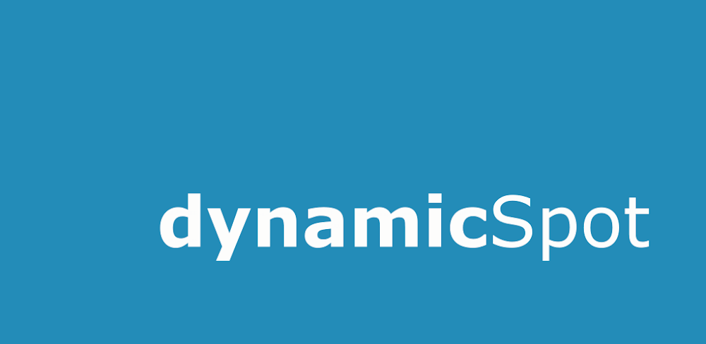 dynamicSpot Mod APK (Premium Unlocked)