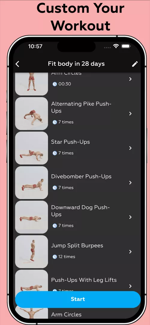 Home Workouts â€“ No equipment