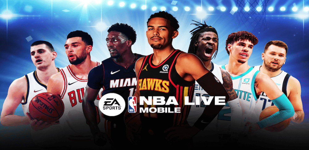 NBA LIVE Mobile Basketball Mod APK (Mega Shot, Dumb Enemy, Speed)