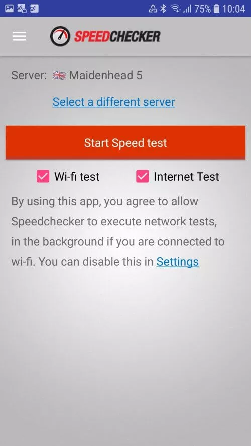 SpeedChecker Speed Test