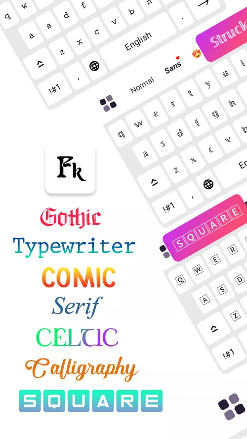 Fonts Keyboard