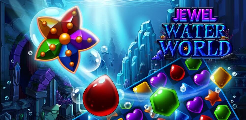 Jewel Water World Mod APK (Auto Win)