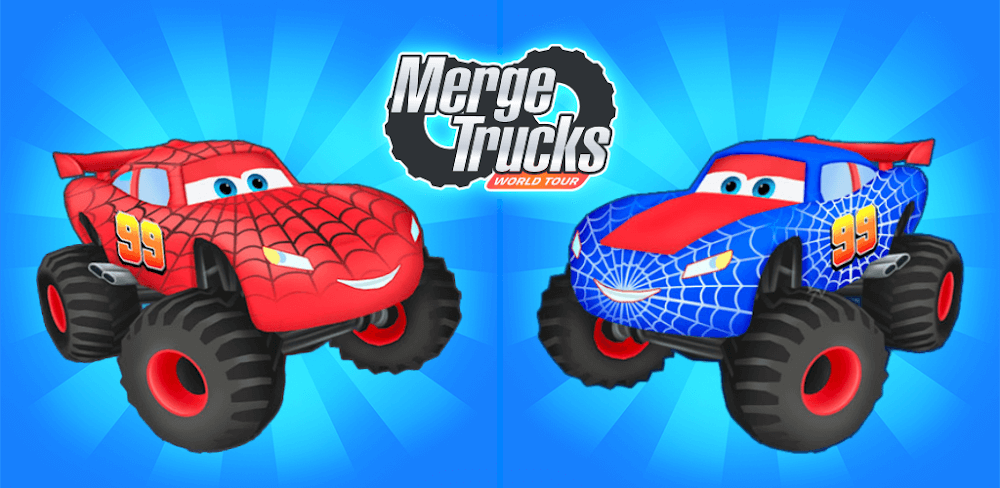 Merge Truck: Monster Truck Mod APK (Instant Level Up/High Experience)