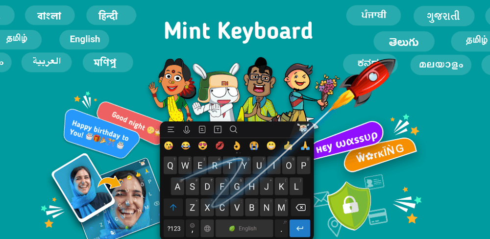 Mint Keyboard Mod APK (Premium Unlocked)