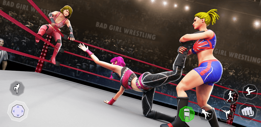 Bad Girls Wrestling Game Mod APK (Unlock Character, High Gold)