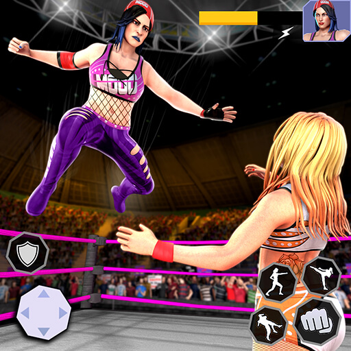 Bad Girls Wrestling Game Mod APK (Unlock Character, High Gold)