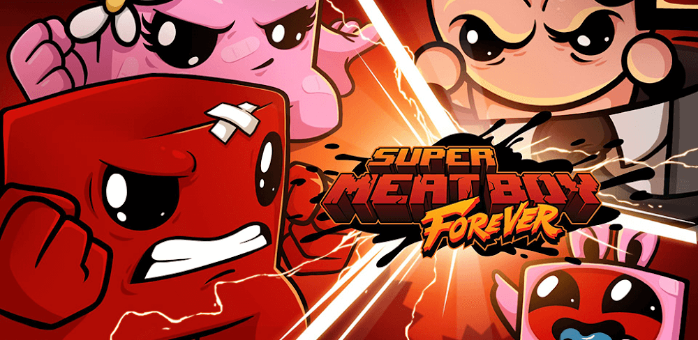 Super Meat Boy Forever Mod APK (Full Game)