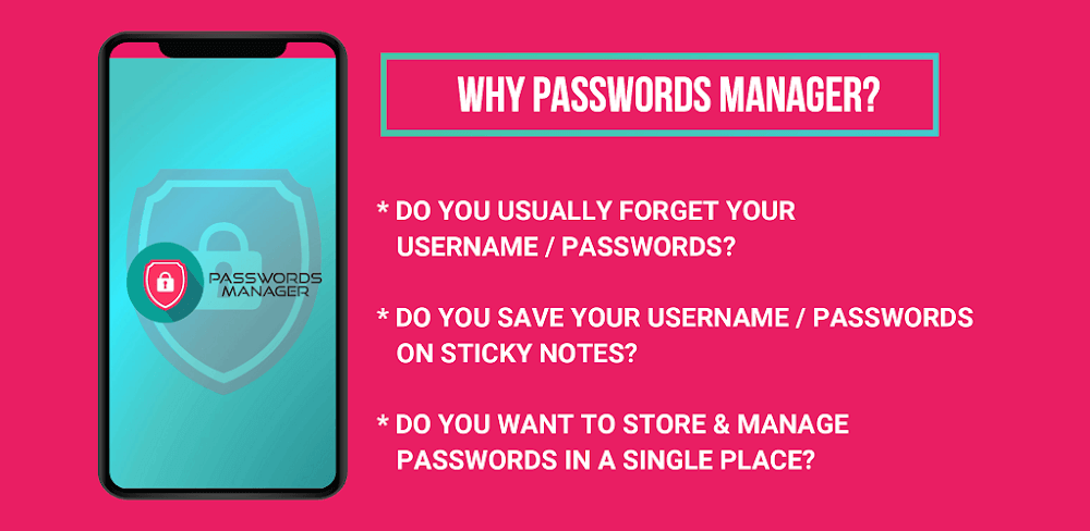 Passwords Manager Pro Mod APK (Full Version)