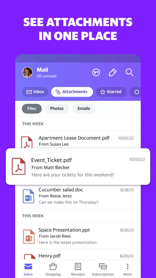 Yahoo Mail â€“ Organized Email