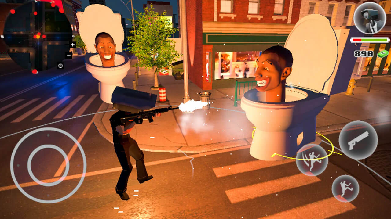 Skibidi War – Toilets Attack Mod APK (Unlimited Money)