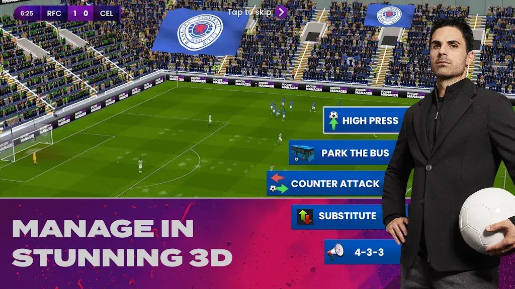 Soccer Manager 2024 Mod APK (Mega Menu, No Ads)