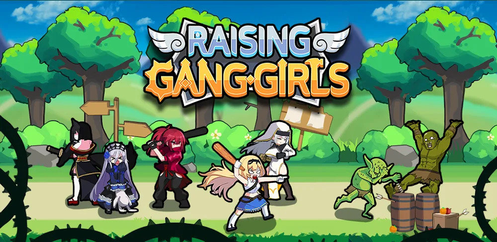 Raising Gang-Girls: Torment Mob Mod APK (Unlimited Gem, Damage Multiplier)
