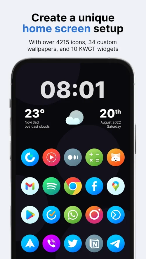 Hera Icon Pack: Circle Icons