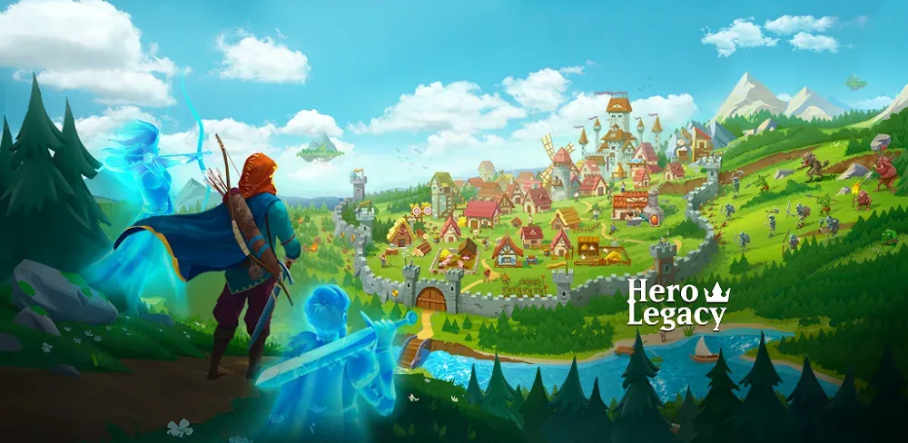 Hero Legacy: Adventure RPG Mod APK (Godmode, One Hit, Auto Win)