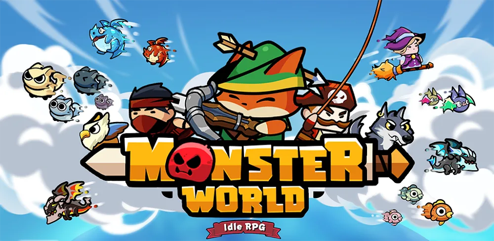 Monster World Mod APK (Gold, Gems Muliplier)