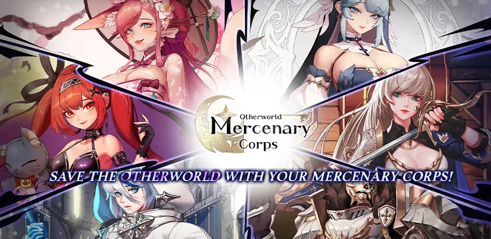 Otherworld Mercenary Corps Mod APK (Damage & Defense Multiplier, God Mode)