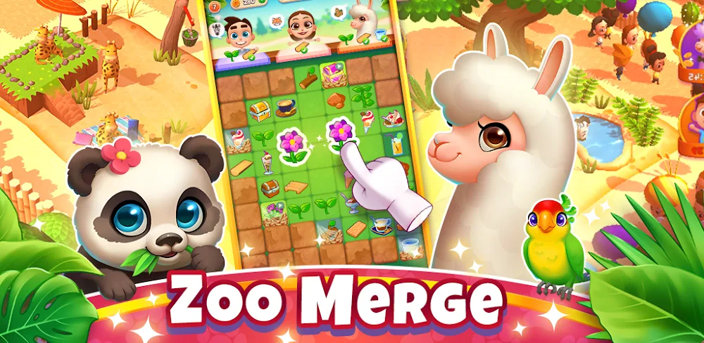 Zoo Merge Mod APK (Free Shopping)