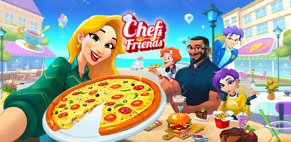 Chef & Friends Mod APK (Unlimited Money)