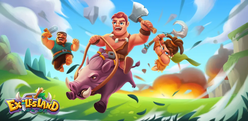 Exilesland: Adventure RPG Mod APK (Menu, Max Inventory, Removed ADS)